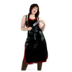 latex rubber apron