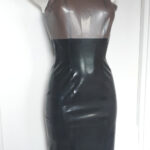 latex dress