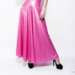 Latex Rubber Long Circle Skirt