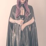 latex full length cape